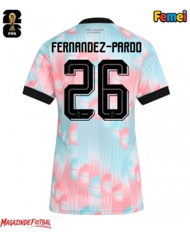 Belgia Matias Fernandez-Pardo #26 Echipament de Fotbal Replică Mondial 2026 Femei Deplasare Belgia Matias Fernandez-Pardo #26 Echipament de Fotbal Replică Mondial 2026 Femei Deplasare